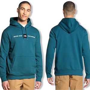 The North Face Red's Pullover Hoodie in Mallard Blue